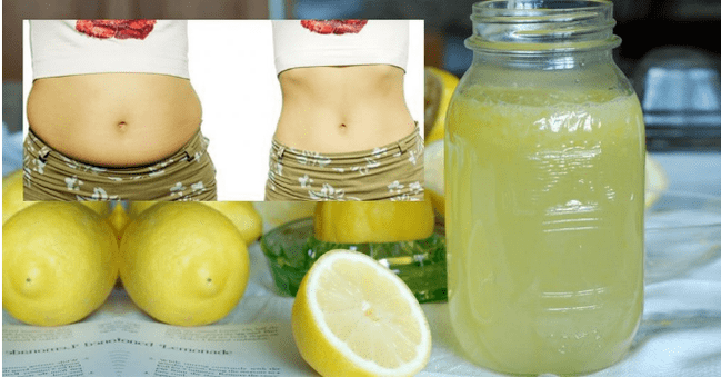 Pérdida de peso limón